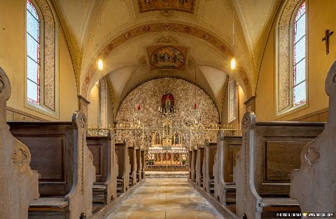 Gemeinde Haag Landkreis Mühldorf Friedhofskapelle (Dirschl Johann) Deutschland MÜ